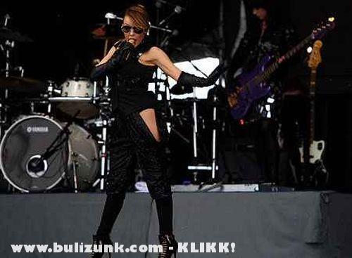 Kylie Minogue a szinpadon