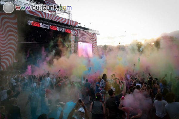 Sziget 2014 - colorparty